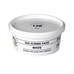 Color line silk screen paste white